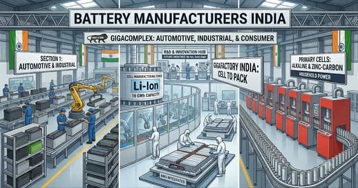Top 10 Battery Manufacturing Companies in India