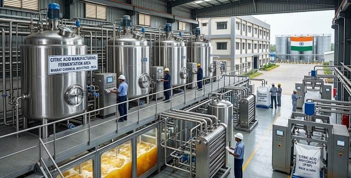 Top 10 Citric Acid Manufacturers in India