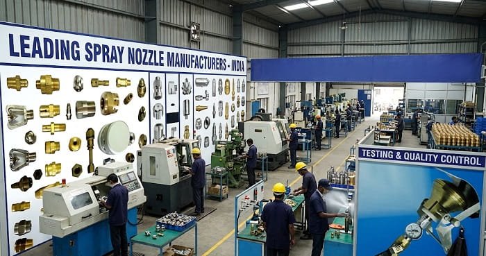 Top 10 Spray Nozzle Manufacturers in India